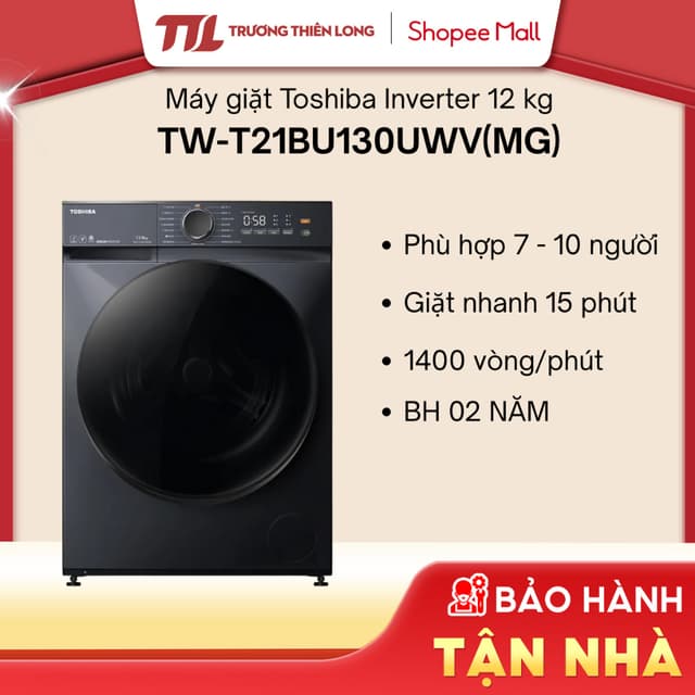 TW-T21BU130UWV(MG) / TW-T21BU140UWV(MG) - Máy Giặt Toshiba Inverter 12 / 13 Kg [TOÀN QUỐC] - Ảnh 7