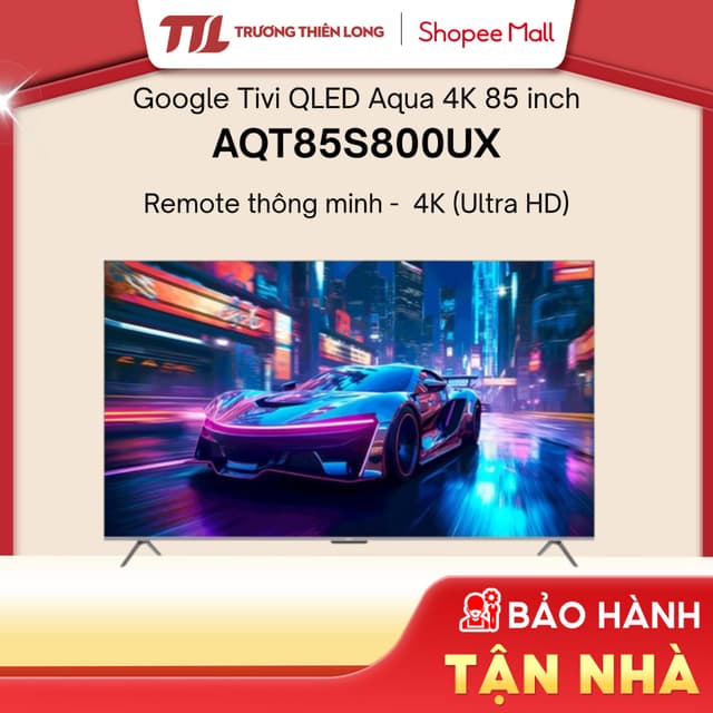 AQT85S800UX - Google Tivi QLED AQUA 4K 85 Inch - [FREESHIP HCM] - Ảnh 9