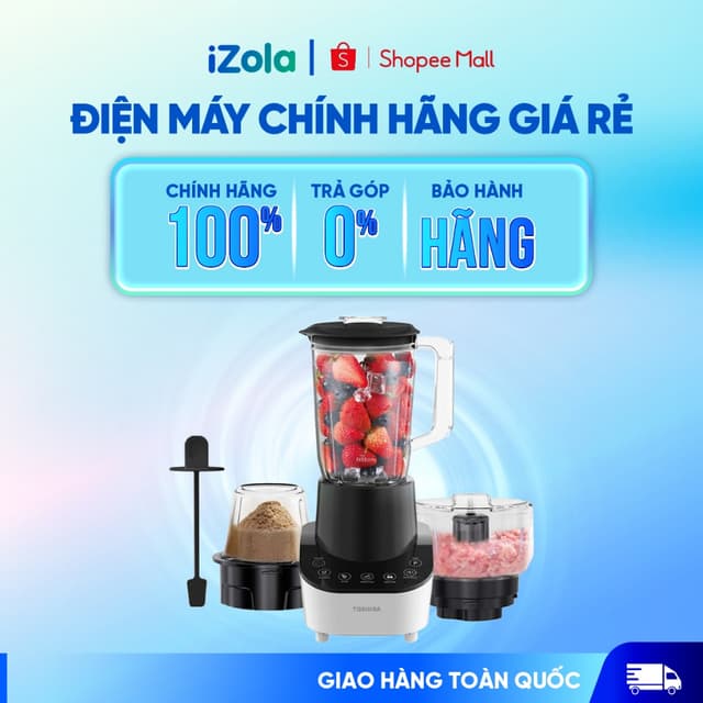 BL-70PS1PV - Máy xay sinh tố đa năng Toshiba BL-70PS1PV - Hàng chính hãng - Ảnh 12