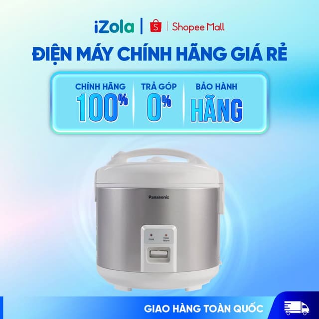 SR-MVN18LRAX - Nồi cơm nắp gài Panasonic 1.8 lít SR-MVN18LRAX - Hàng chính hãng - Ảnh 2