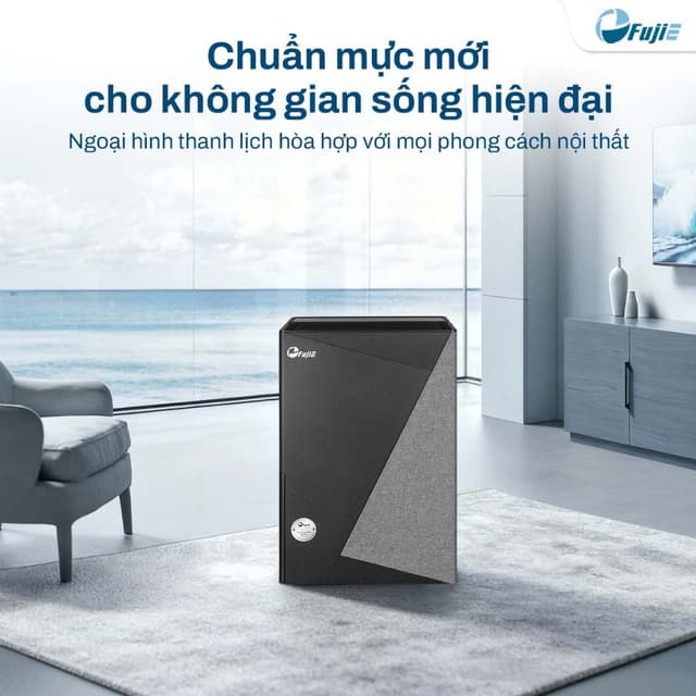 Máy Hút Ẩm Gia Đình Block FUJIE HM-930ED có tích hợp lọc không khí ionizer và kết nối wifi - Ảnh 1