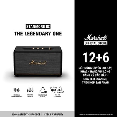 So sánh giá Loa Marshall Bluetooth STANMORE III Homeline - Bảo Hành Chính Hãng ASH 1 Đổi 1 Trong 1 Năm rẻ nhất?