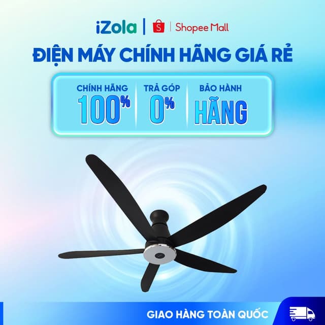 F-60XDN (Đen) - Quạt trần Panasonic 5 cánh F-60XDN 37W - Hàng chính hãng - Ảnh 12