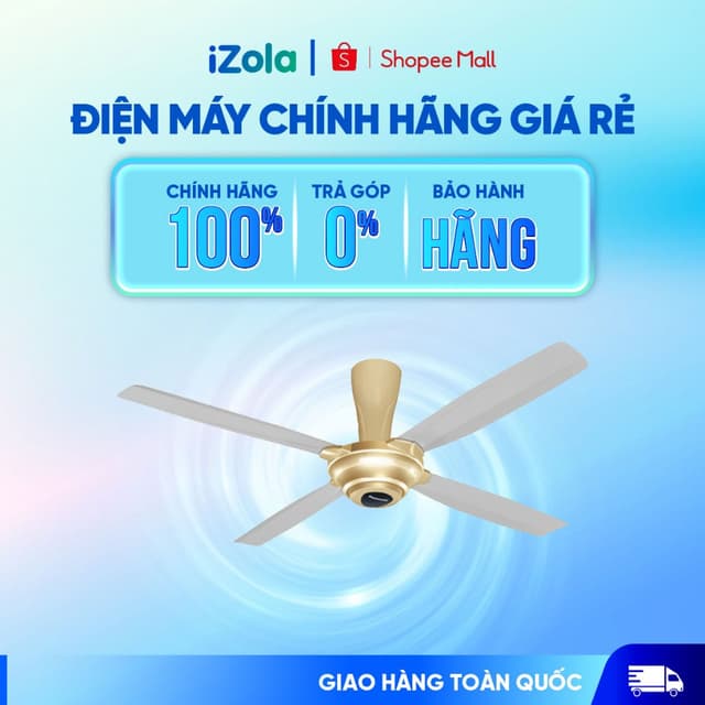 F-56MPG-GO - Quạt trần Panasonic 4 cánh F-56MPG-GO 59W - Hàng chính hãng - Ảnh 11