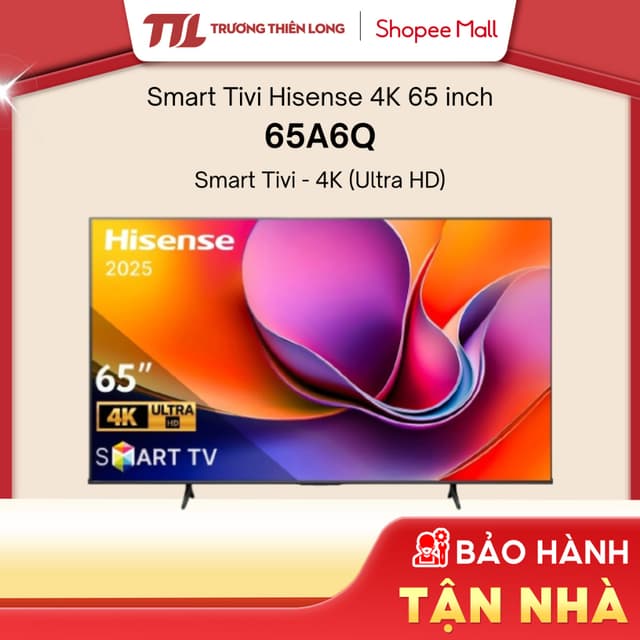 65A6Q - Smart Tivi Hisense 4K 65 inch 65A6Q - [FREESHIP HCM][Miễn Phí Lắp Để Bàn HCM] - Ảnh 11