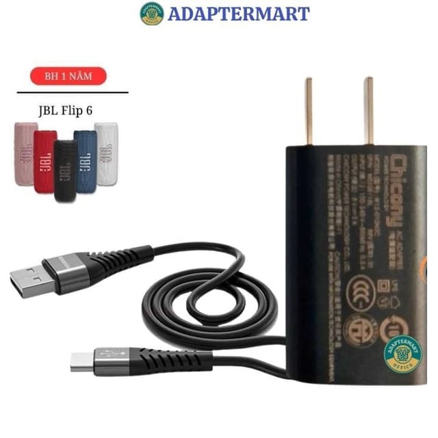 Bộ sạc kèm dây sạc loa Bluetooth JBL Clip 4 / JBL Flip 6 /JBL GO 3 xịn - Ảnh 3