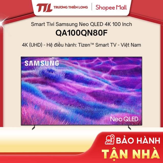 Smart Tivi Neo QLED Samsung AI 4K 100 Inch QA100QN80F [FREESHIP HCM] - Ảnh 10