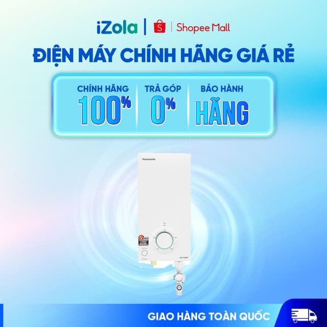 DH-4VP1VW - Máy nước nóng trực tiếp Panasonic 4500W DH-4VP1VW - Hàng chính hãng - Ảnh 1