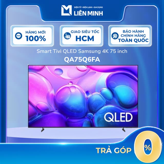 Smart Tivi Samsung QLED 4K AI 75 Inch QA75Q6FA - Bảo Hành Chính Hãng - Ảnh 10