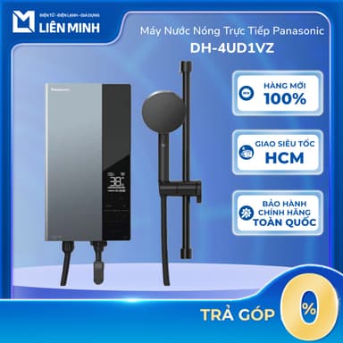 So sánh giá [Shopee - Lắp đặt 0Đ HN HCM] DH-4UDP1VZ Có Bơm | DH-4UD1VZ Không Bơm - Máy Nước Nóng Trực Tiếp PANASONIC 4500W rẻ nhất?