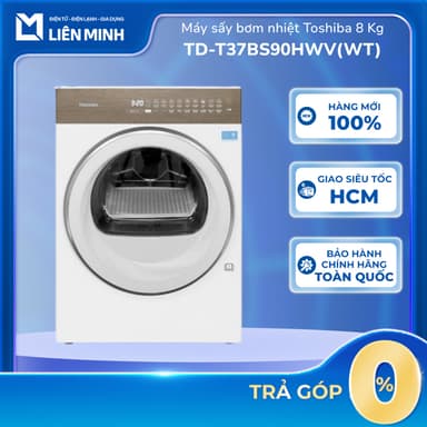 So sánh giá TD-T37BS90HWV(WT) - Máy Sấy Bơm Nhiệt Toshiba 8 Kg TD-T37BS90HWV(WT) - Bảo Hành Chính Hãng rẻ nhất?