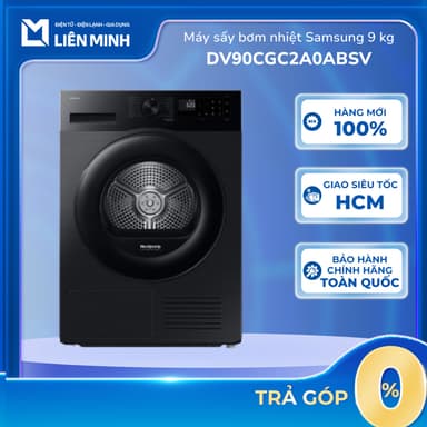 So sánh giá DV90CGC2A0ABSV - Máy Sấy Bơm Nhiệt Samsung 9 Kg - Bảo Hành Chính Hãng rẻ nhất?