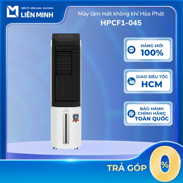 HPCF1-045 - Quạt Điều Hoà Không Khí Hòa Phát HPCF1 - 045 (112W) - Màn Hình Điện Tử/ Hiển Thị LED - Ảnh 4
