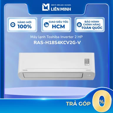So sánh giá [Shopee - Lắp đặt 0Đ HN HCM] RAS-H18S4KCV2G-V / RAS-H18S5KCV2G-V - Máy Lạnh Toshiba Inverter 2 HP rẻ nhất?