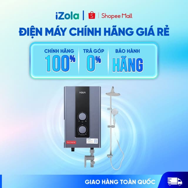 AEI45E-FP3CB(VN) - Máy nước nóng trực tiếp Aqua 4500W AEI45E-FP3CB(VN) - Hàng chính hãng - Ảnh 12