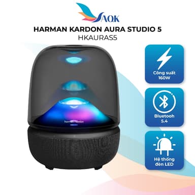 So sánh giá Loa Bluetooth Harman Kardon Aura Studio 5 HKAURAS5 - Hàng chính hãng rẻ nhất?