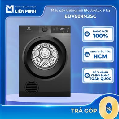 So sánh giá Máy Sấy Thông Hơi Electrolux Ultimatecare 9 Kg EDV904N3SC (Úp Ngược) / EDS904N3SC (Giảm Nhăn) [Giao Toàn Quốc] rẻ nhất?