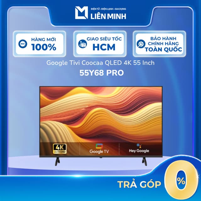 55Y68 PRO - Google Tivi QLED Coocaa 4K 55 Inch Y68 PRO - Bảo Hành Chính Hãng [Giao Toàn Quốc] - Ảnh 9