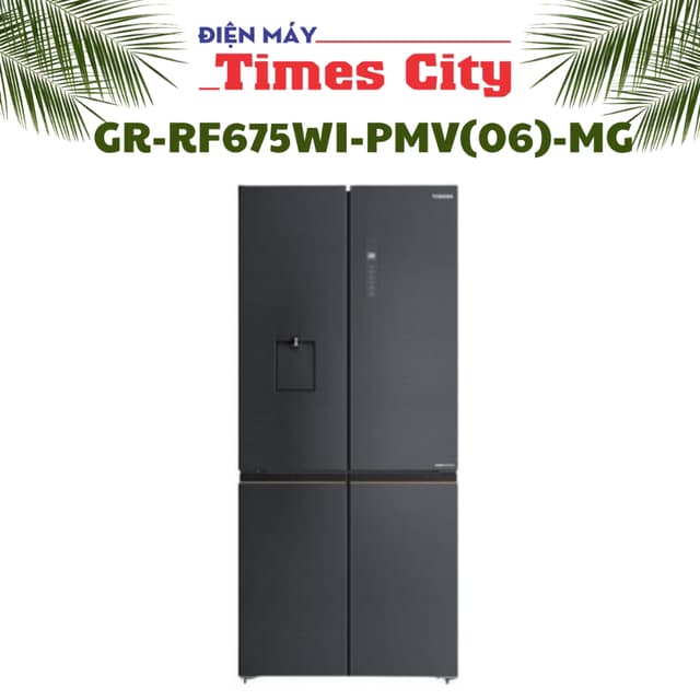 Tủ lạnh Toshiba Inverter 515 lít Multi Door GR-RF675WI-PMV(06)-MG - Ảnh 8