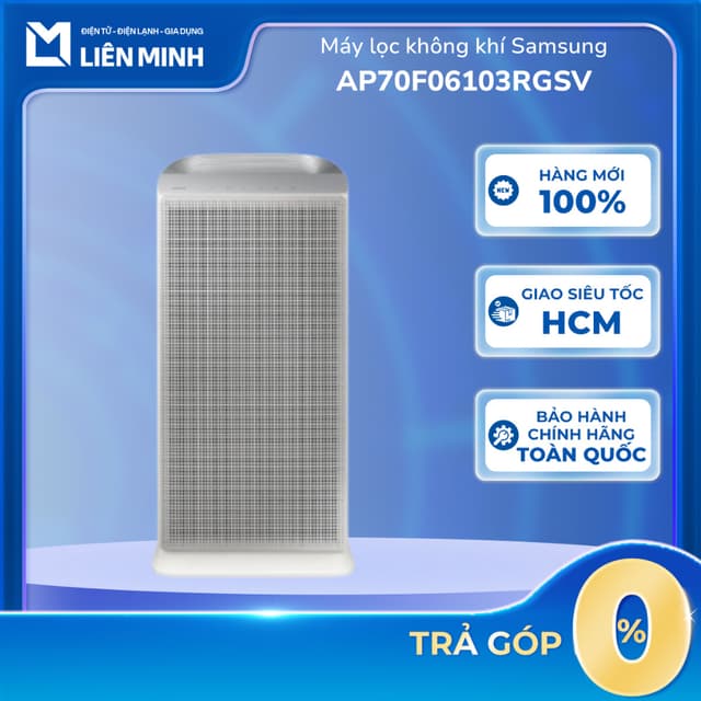 AP70F06103RGSV - Máy Lọc Không Khí  Samsung - Phù Hợp Phòng 60M2 - 60W [Giao Toàn Quốc] - Ảnh 4