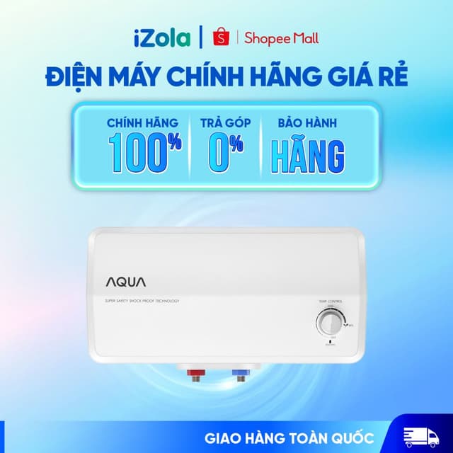 AES20H-SUPER - Máy nước nóng gián tiếp Aqua 20 lít 2500W AES20H-SUPER - Hàng chính hãng - Ảnh 6