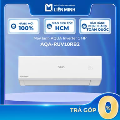 So sánh giá AQA-RUV10RB2 - Máy Lạnh Aqua Inverter 1 Hp - Dưới 15m2 - Bảo Hành Chính Hãng [SHIP 0Đ HCM] rẻ nhất?