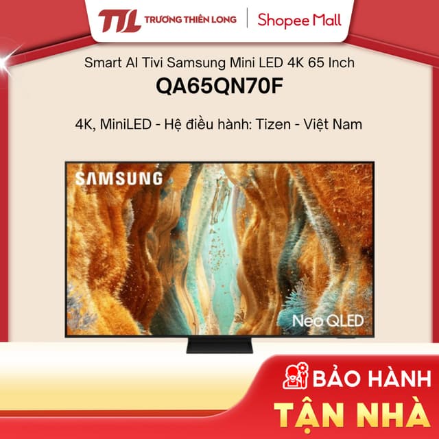 QA65QN70F - Smart Tivi Neo QLED Samsung AI 4K 65 Inch QA65QN70F [FREESHIP HCM][Miễn Phí Lắp Để Bàn HCM] - Ảnh 5
