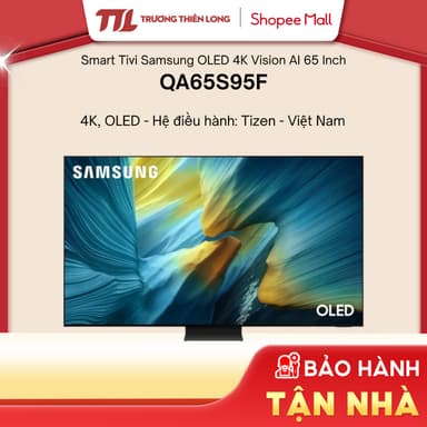 So sánh giá QA65S95F - Smart Tivi OLED Samsung AI 4K 65 inch QA65S95F rẻ nhất?
