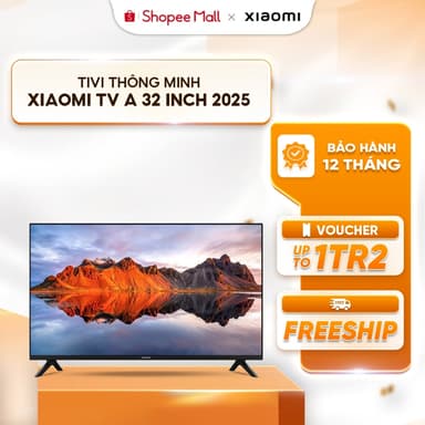 So sánh giá Tivi Xiaomi TV A 32 inch HD L32M8-P2SEA - Trợ lý Google Voice - BH 2 năm rẻ nhất?