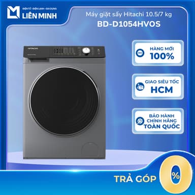 So sánh giá BD-D1054HVOS - Máy Giặt Sấy Hitachi Inverter Giặt 10.5 Kg - Sấy 7 Kg [SHIP 0Đ HCM] rẻ nhất?