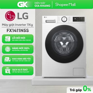 So sánh giá FX1411N5S - Máy Giặt LG AI DD Inverter 11 Kg - [Freeship HCM] rẻ nhất?