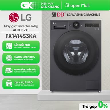 So sánh giá Máy Giặt LG AI DD Inverter 14 Kg FX1414S3KA [Freeship HCM] rẻ nhất?
