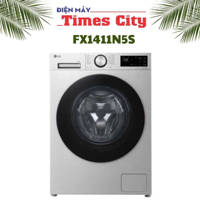 Máy giặt LG AI DD Inverter 11 kg FX1411N5S - Ảnh 2