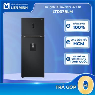 So sánh giá LTD37BLM - Tủ Lạnh LG Inverter 374 Lít LTD37BLM - Bảo Hành Chính Hãng rẻ nhất?