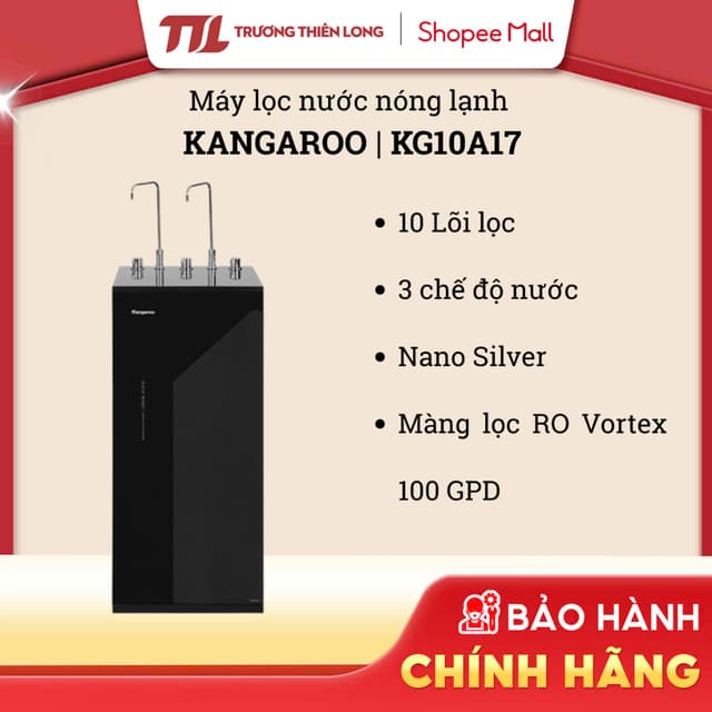 KG10A17 - Máy Lọc Nước RO Nóng Nguội Lạnh Kangaroo KG10A17 - 10 Lõi - Ảnh 10