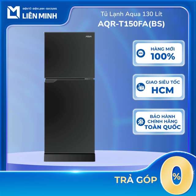 AQR-T150FA(BS) / AQR-T220NE(HB) / AQR-T160FA(BS) Tủ Lạnh Aqua 130 Lít - 2 Cửa - Ảnh 3