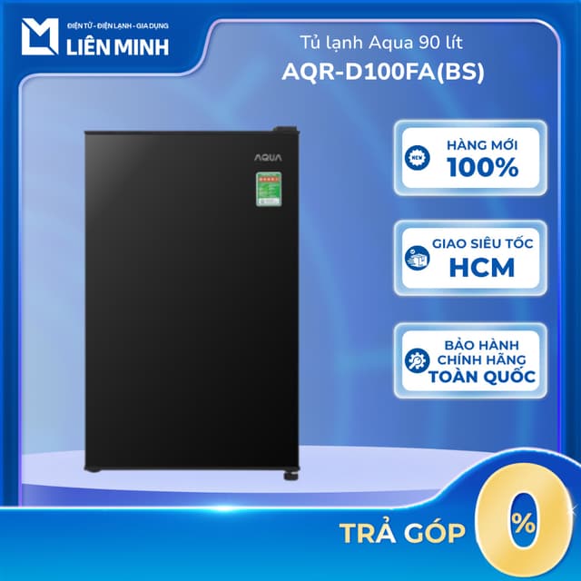AQR-D100FA(BS) / AQR-D99FA(BS) - Tủ Lạnh Mini 1 Cửa Aqua 90 Lít - Hàng Chính Hãng [Giao Toàn Quốc] - Ảnh 11