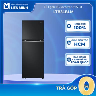 So sánh giá LTB31BLM - Tủ Lạnh LG Inverter 315 Lít LTB31BLM - Bảo Hành Chính Hãng rẻ nhất?