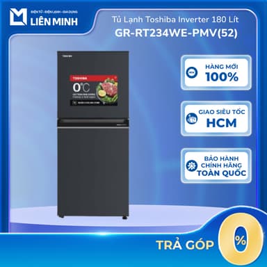 So sánh giá GR-RT234WE-PMV(52) - Tủ Lạnh Toshiba 2 Cửa Inverter 180 Lít - Ngăn Đông Trên rẻ nhất?