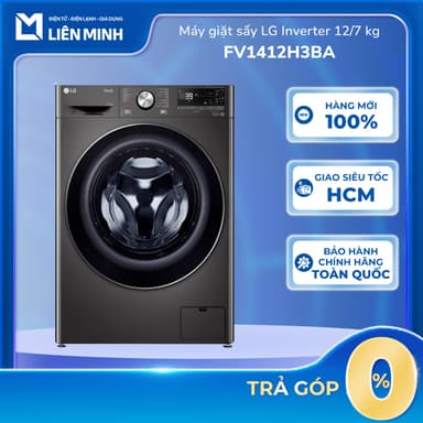 So sánh giá FV1412H3BA - Máy Giặt Sấy Inverter LG 12/7 Kg - Bảo Hành Chính Hãng [GIÁ MÁY] rẻ nhất?
