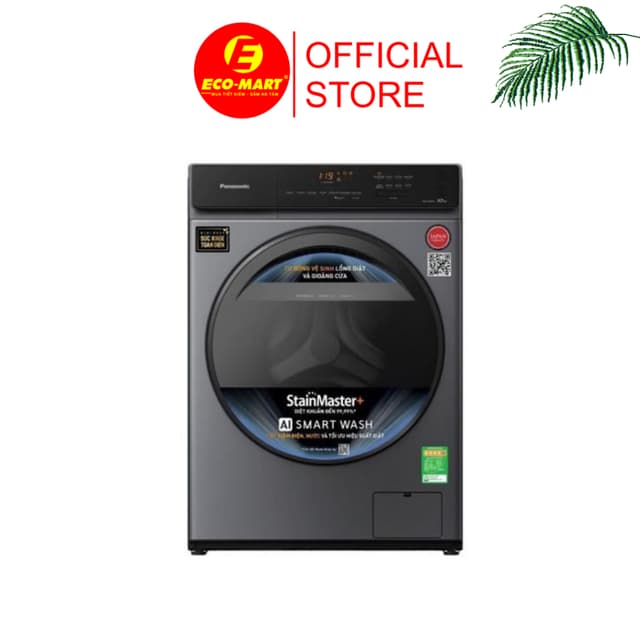 Máy giặt Panasonic NA-V10FA1LVT Inverter 10 Kg cửa ngang - Ảnh 10