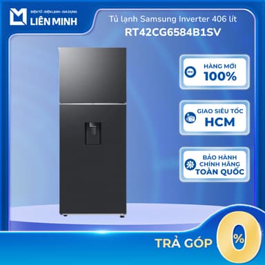 So sánh giá RT42CG6584B1SV - Tủ Lạnh Samsung Inverter 406 Lít RT42CG6584B1SV - Bảo Hành Chính Hãng rẻ nhất?