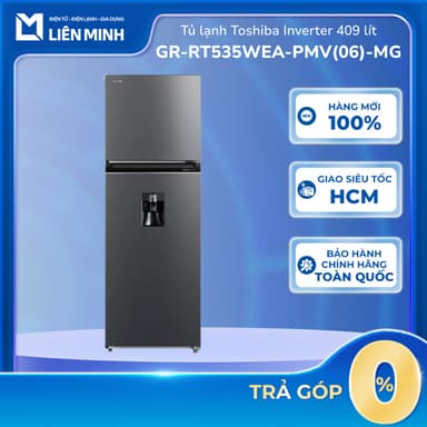 So sánh giá GR-RT535WEA-PMV(06)-MG - Tủ Lạnh Toshiba Inverter 409 Lít - Cấp Đông Mềm -  Lấy Nước Ngoài rẻ nhất?