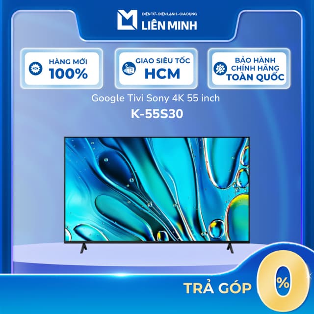 K-55S30 - Google Tivi Sony 4K 55 Inch - Bảo Hành Chính Hãng [GIÁ MÁY] - Ảnh 9
