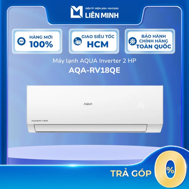 AQA-RV18QE - Máy Lạnh Aqua Inverter 2 HP - Bảo Hành Chính Hãng [SHIP 0Đ HCM] - Ảnh 7
