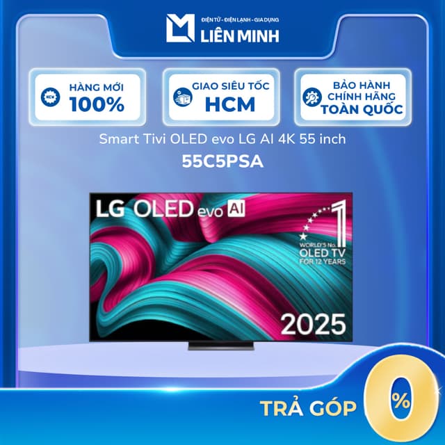 55C5PSA - Smart Tivi OLED LG Evo AI 4K 55 Inch OLED55C5PSA [GIÁ MÁY] - Ảnh 7
