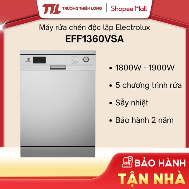 EFF1360VSA - Máy Rửa Chén Độc Lập Electrolux [GIÁ MÁY] - Ảnh 6