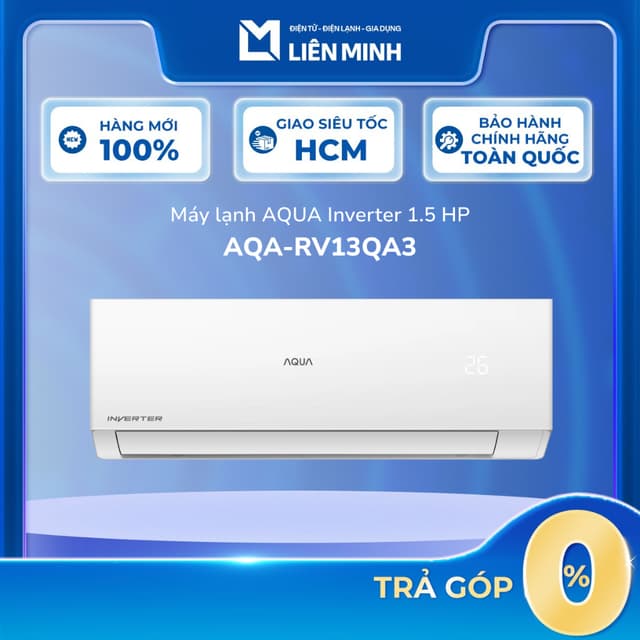 AQA-RV13QA3 - Máy Lạnh Aqua Inverter 1.5 HP - Bảo Hành Chính Hãng [SHIP 0Đ HCM] - Ảnh 10