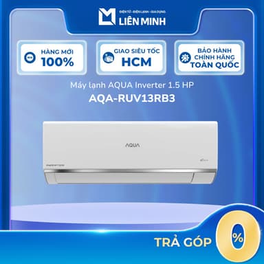So sánh giá AQA-RUV13RB3 - Máy Lạnh AQUA Inverter 1.5 HP - Điều Hòa UV Smart - Bảo Hành Chính Hãng rẻ nhất?
