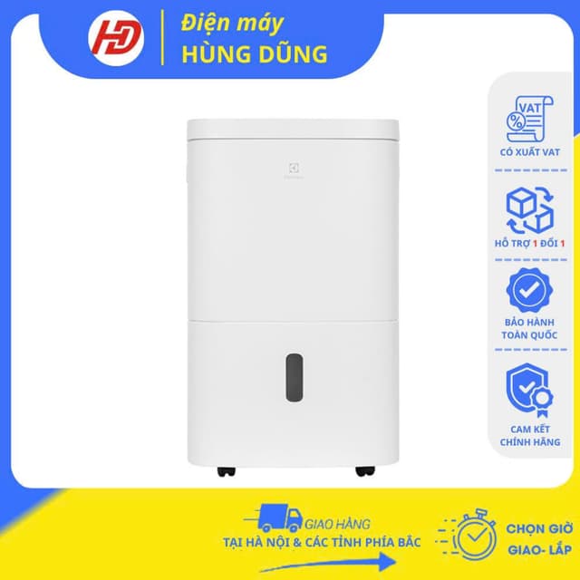[ SHIP HỎA TỐC 2H TẠI HÀ NỘI] Máy hút ẩm Electrolux EDH16SDAW / 20 lít EDH10TRBW1/ EDH12TRBD2/EDH14TRBD2 - Ảnh 10